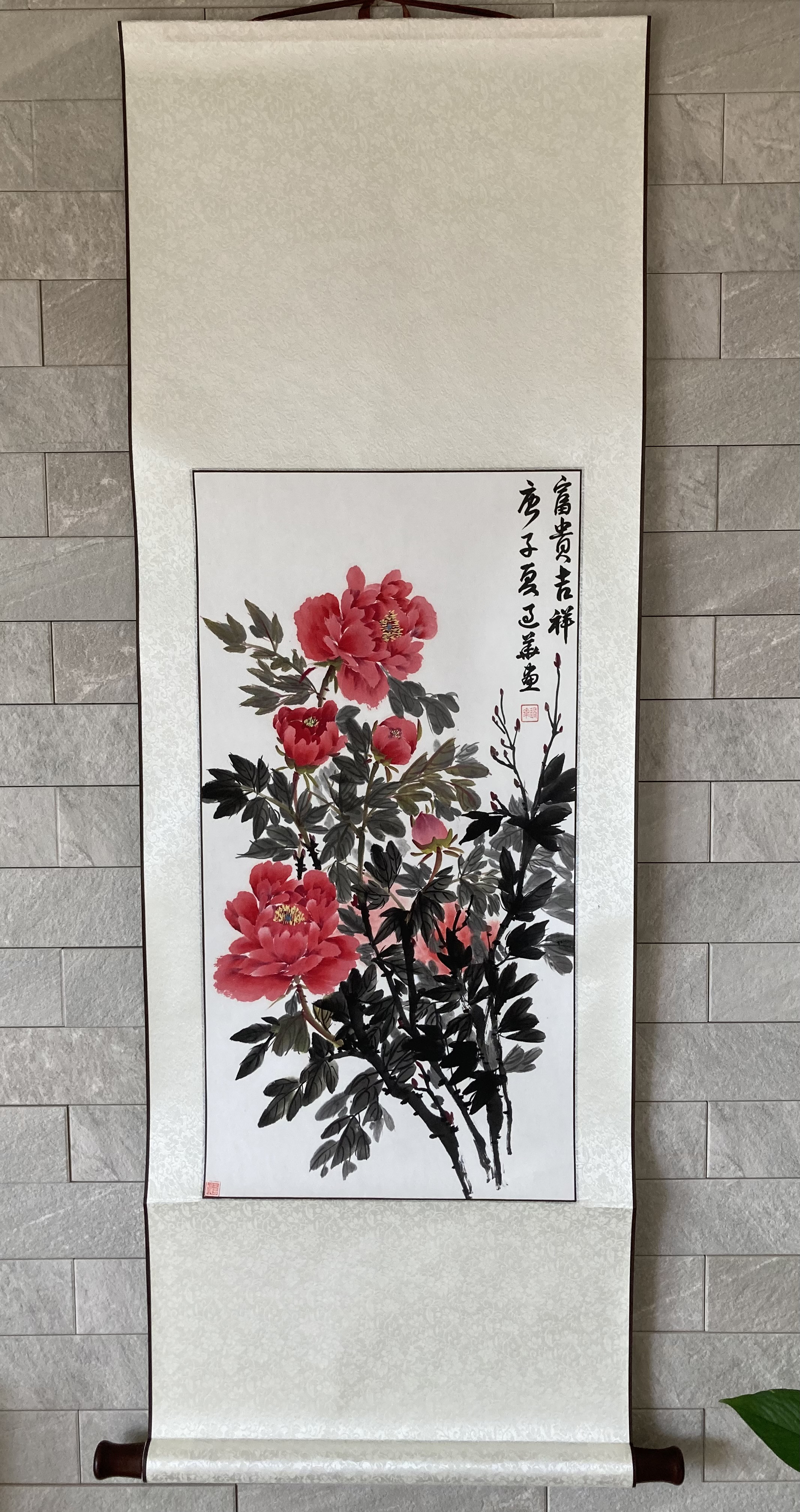 楽天市場】蓮の花 掛け軸の通販