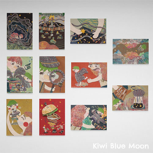 夢人工房　道　ポストカード2種 Yume no Tane (夢の種) ポストカード セット (11種類=1セット) ポスト