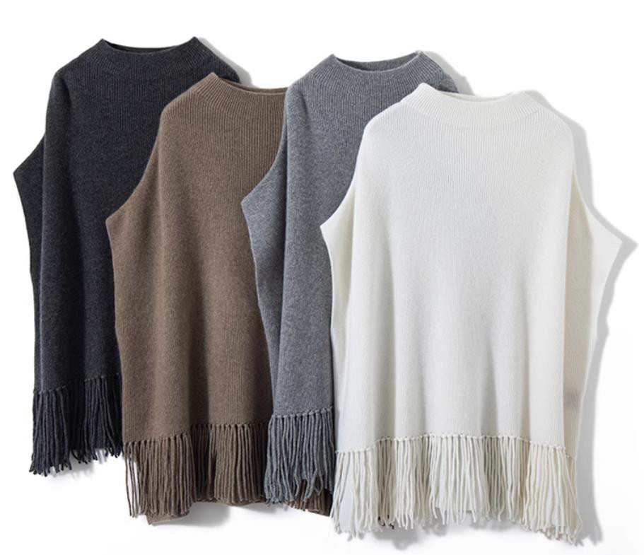 【受注製作】カシミアベスト・B9409