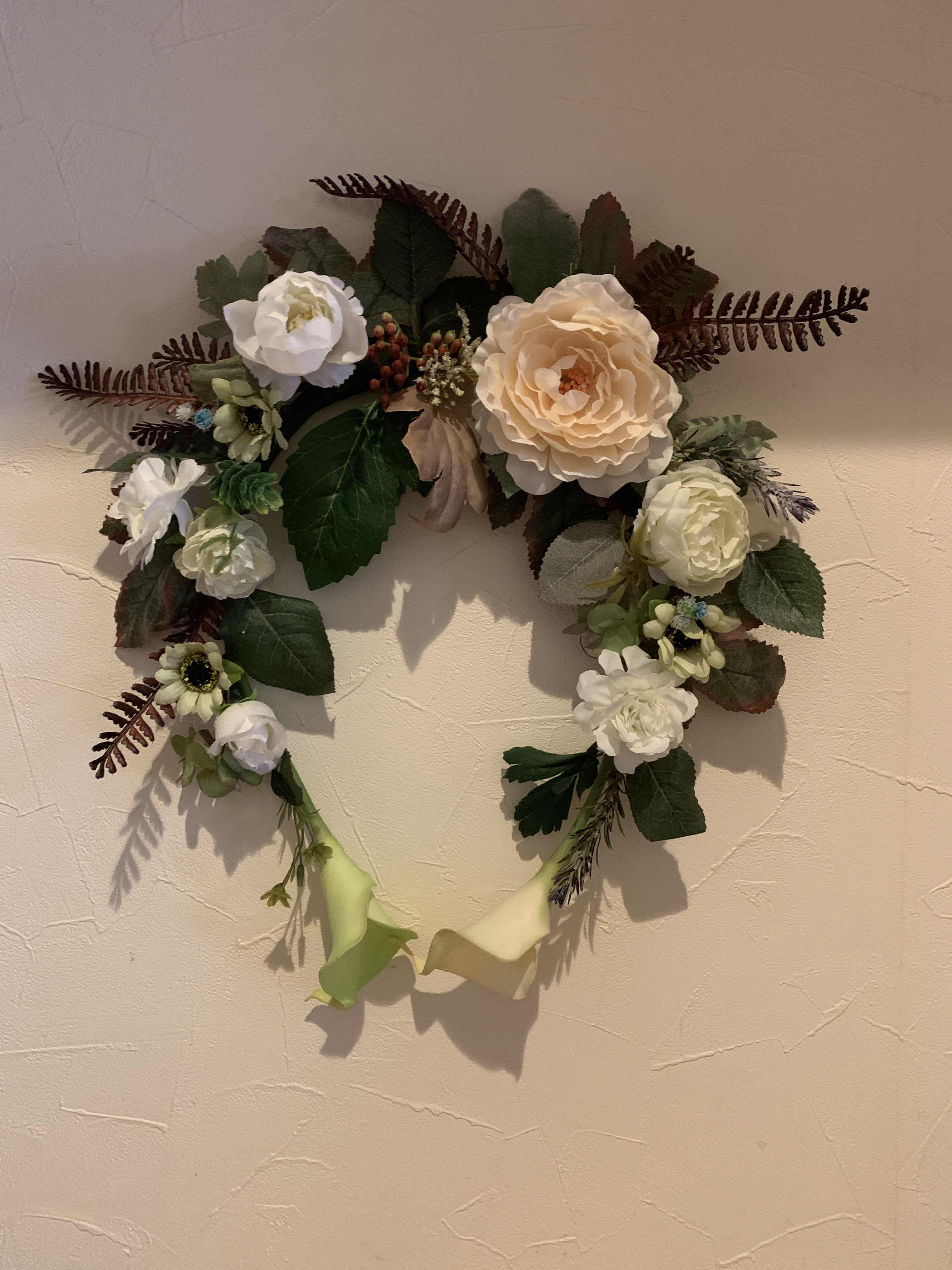 【オトナリース】カラーのグリーンリース