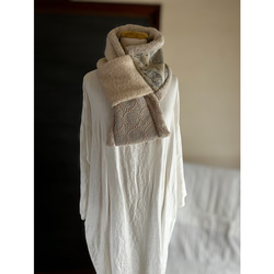 マフラータイプ】home circle・tambourineのネックウォーマー ミナ