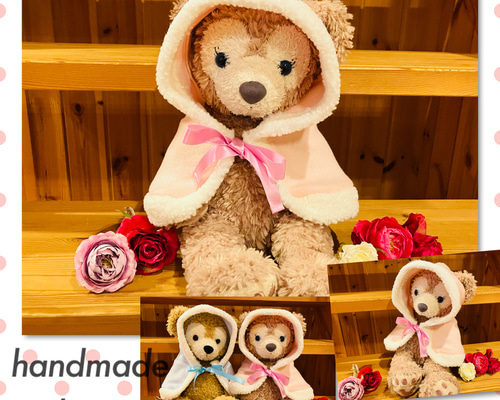 シェリーメイ コスチューム ダッフィー コスチューム コート ピンク 雪