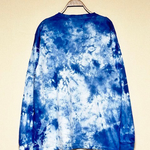 最終価格【未使用】L.G.B. タイダイ　ムラ染総柄ホースプリント　リブTシャツ 54f5aab9935db6a3e8a8fed6f66905