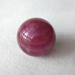 パープルピンクフローライト 丸玉B 素敵な逸品 【公式通販】