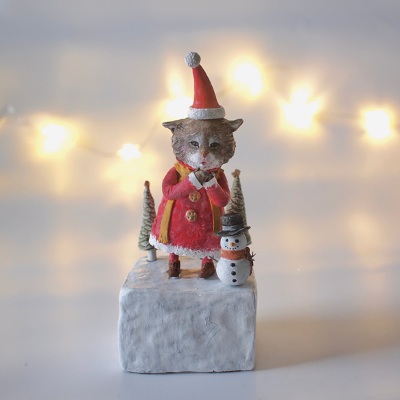 少し寒いクリスマス - 塑像 - 立体・オブジェ Tokoro masayasu work