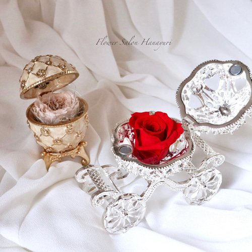 卵型アクセサリーケース置物10個