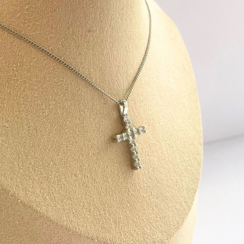 送料無料】クロス ネックレス 十字架 シンプル ゴールド シルバー 人気