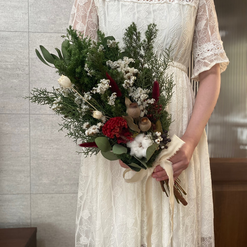 ⭐️クリスマスSALE⭐️2024針葉樹香るクリスマススワッグ フレッシュ