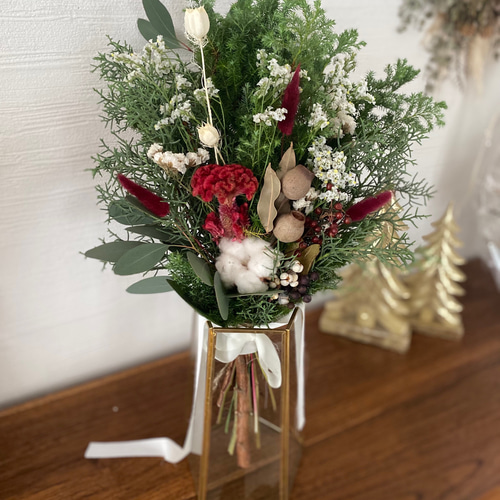 ＊バンクシアと針葉樹のスワッグ＊　ドライフラワー　クリスマス　特大　69㌢ 楽天市場】ドライフラワー ブーケ 花束 スワッグ 送料無料「ワイルド