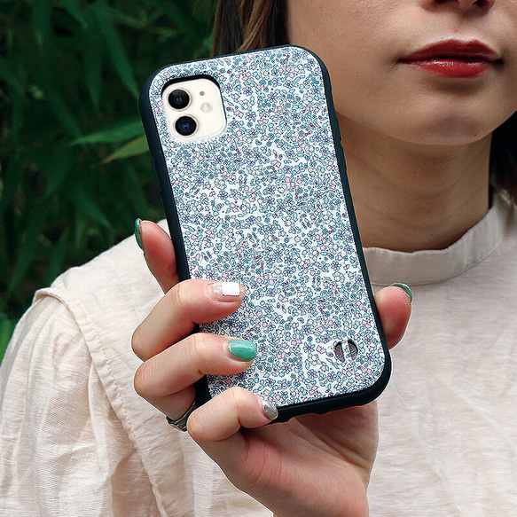 抗菌 スマホケース 花柄 花 北欧 iPhone 16 15 14 13 12 Pro mini se iface型 11枚目の画像