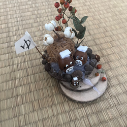 どんぐりアート　正月壁掛け　★ハンドメイド★ Amazon | 壁面飾り どんぐり 秋 9月 10月 11月 保育 | 正月飾り