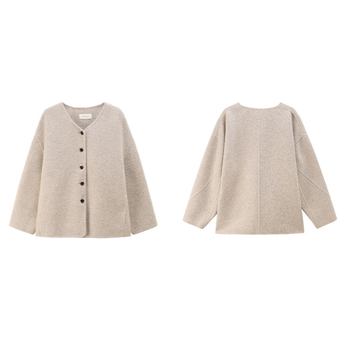 グレー ビジネスジャケット ウール混紡 ストレッチ】Super100's ミルド 千鳥オーバーペイン ジャケット