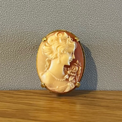 カメオ Cameo アンティークブローチ 【1点】 ブローチ Or ét pur 通販