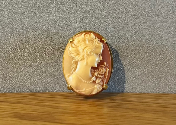 カメオ Cameo アンティークブローチ 【1点】 ブローチ Or ét pur 通販