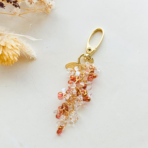 ワン　　GSTV　K18 シャイニーロープシャンデリアビーズ　 チャーム ワン GSTV K18 シャイニーロープシャンデリアビーズ チャーム ワン様