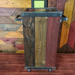 マットブラックでアイアンな極太鉄脚♪50×400×650mm H型 2脚ver