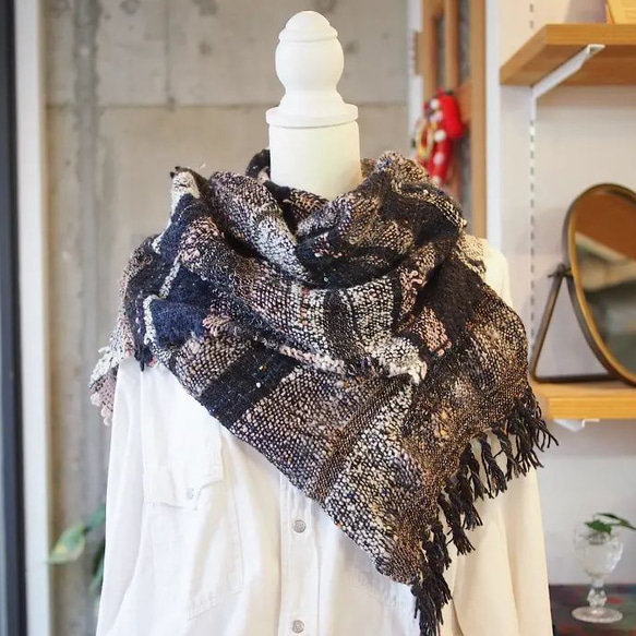 夜をくるむ係 ストール 糸庭 通販 18456378｜Creema(クリーマ