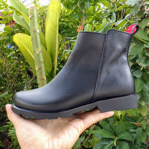 ◇新作ブーツ☆無料サイズ調整☆色変更可☆軽量ソール☆プルストラップ