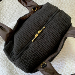 Mサイズ　nubiが選べる　両開き2wayマザーズバッグ　ヌビバッグ　ショルダーバッグ　ボストンバッグ　受注制作 　 2枚目の画像