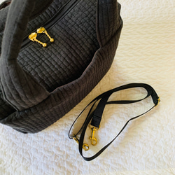 Mサイズ　nubiが選べる　両開き2wayマザーズバッグ　ヌビバッグ　ショルダーバッグ　ボストンバッグ　受注制作 　 4枚目の画像