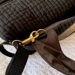 Mサイズ　nubiが選べる　両開き2wayマザーズバッグ　ヌビバッグ　ショルダーバッグ　ボストンバッグ　受注制作 　 3枚目の画像