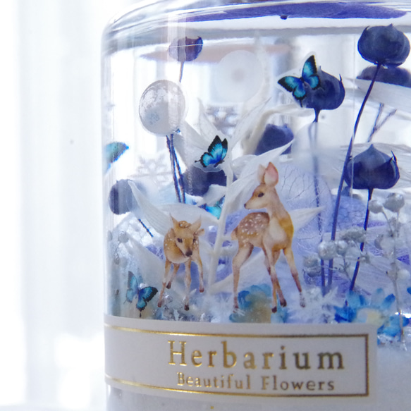 【豪華特典付き！】la nature～絵本の森の冬景色　物語の世界を切り抜いた特別な日のハーバリウム 9枚目の画像