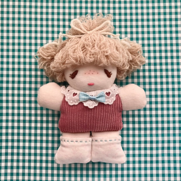 靴下はいてます！コールテン服の娘 色白タイプ ぬいぐるみ 人形 女の子