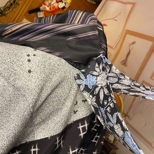 着物リメイク　ひざかけポンチョ hqdefault.jpg