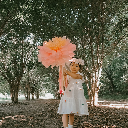 キッズ ベビー花冠 ロケーションフォト バースデー ボーン オーダー