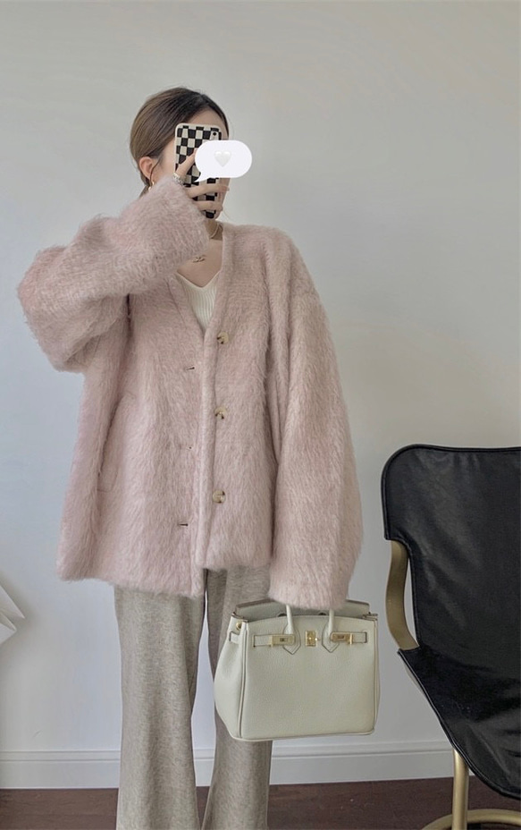 OHOTORO】ファーコート 未着用】OHOTORO ブラックファーコート 楽天