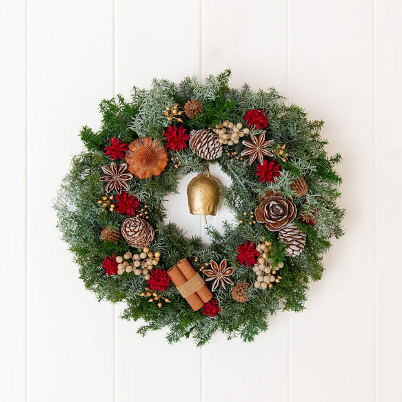 木の実のクリスマスリース リース La Rosée (ラ・ロセ) 通販