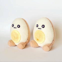 煮たまごのぬいぐるみ 6枚目の画像
