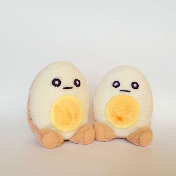 煮たまごのぬいぐるみ 3枚目の画像