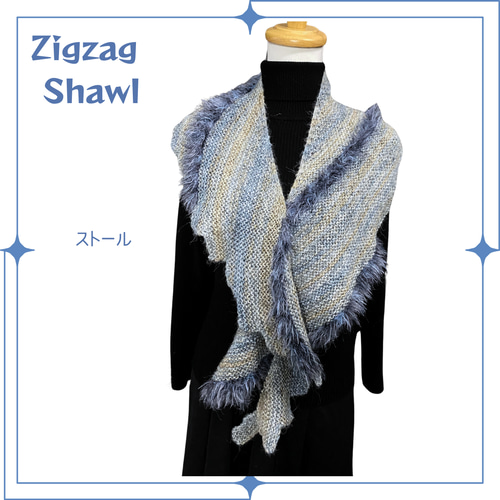 PLEATS PLEASE シースルージグザグストール　Navy PLEATS PLEASE シースルージグザグストール Navy s-l1200.jpg