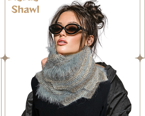 ジグザグショール 3way ストール tomoko 通販 18458139｜Creema(クリーマ)