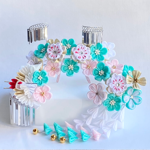 BUreさま専用 七五三髪飾り 勝山かんざし×2 7-8 BUreさま専用 七五三髪