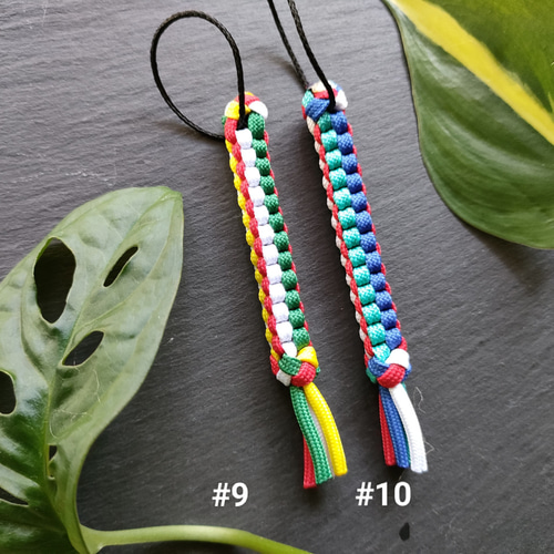 Paracord Keyholder Box knot 4 diffrent colors パラコード