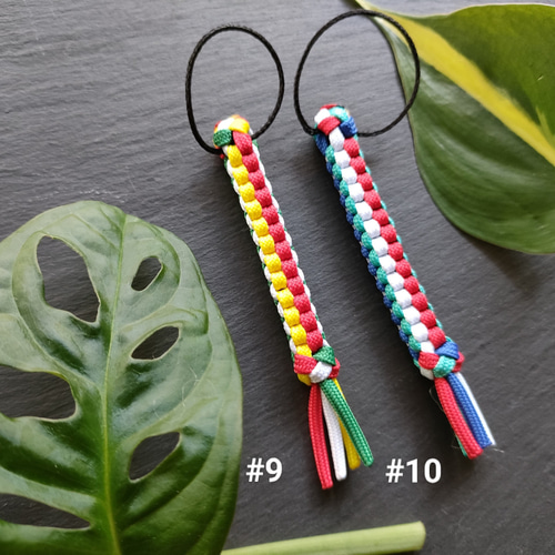 Paracord Keyholder Box knot 4 diffrent colors パラコード