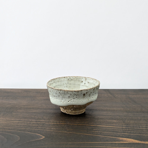 古越前 越前焼 灰釉 蕎麦猪口 ぐい呑み 猪口 1客 古越前 越前焼 灰釉