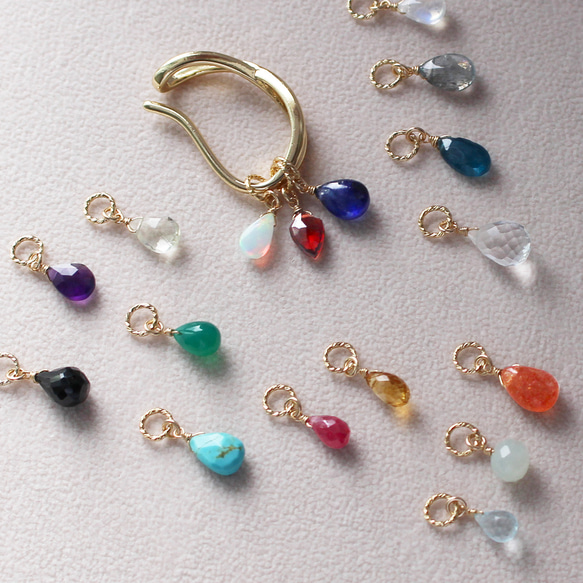 14kgf 天然石チャーム 3つset◝✩ 14kgf 天然石チャーム 3つset◝✩ 【公式通販】