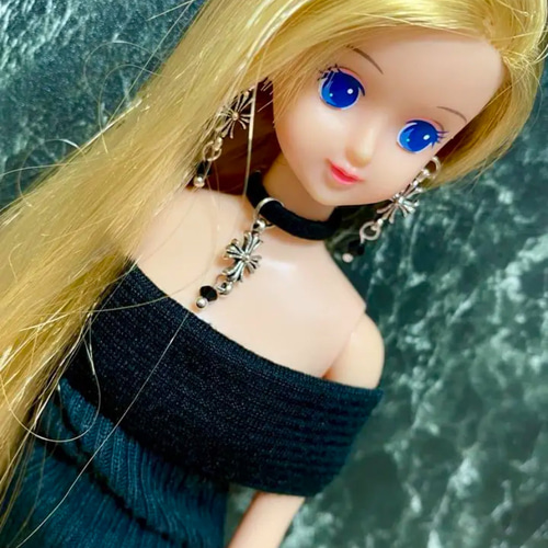 ジェニーちゃんアンティーククロスチョーカー その他人形