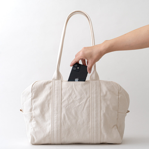 JUNE　ボストン3way バッグ（M）帆布 3WAYﾎﾞｽﾄﾝBAG M | 子供服のオーシャン＆グラウンド