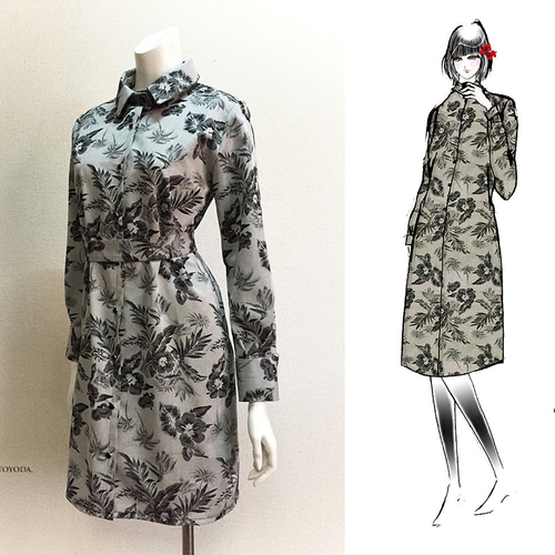 あや様オーダーワンピース ジャガードフィット＆フレアワンピース｜JENNE(ジェンヌ)公式