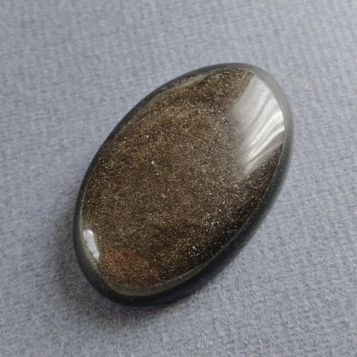 ゴールデンオブシディアン 35x22mm ルース 天然石 SPES STONE 通販