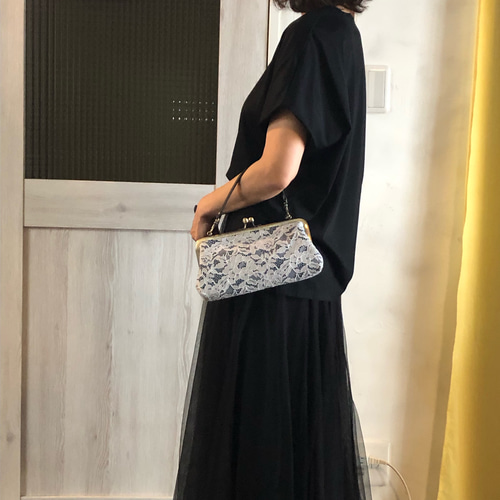 マダムハル　ハンドメイド　帯リメイク　大きな　がま口　バッグ　最終 マダムハル様専用 ハンドメイド 帯リメイク 大きな がま口