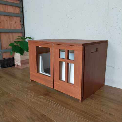 デオトイレ快適ワイドにぴったりな 猫トイレカバー ハウス・小屋
