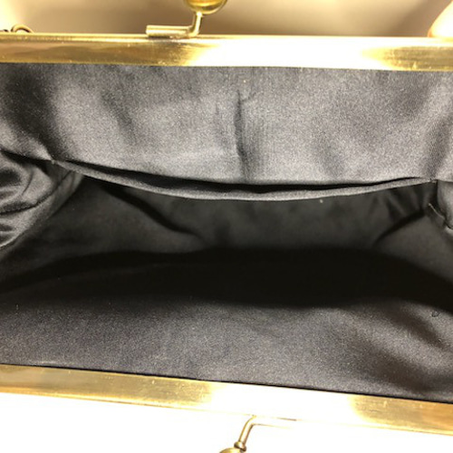 マダムハル　ハンドメイド　帯リメイク　大きな　がま口　バッグ　最終 八寸名古屋帯リメイク ハンドメイド ハンドバッグ ハンドバック