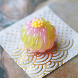 Xmasセール＊ガラスのミニチュア和菓子・練り切り ☆ガラスの