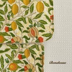 新柄トイレットペーパーホルダーカバー☆ ウィリアムモリス 「フルーツ」☆クリーム 3枚目の画像