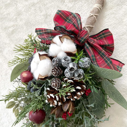 クリスマスを彩るスワッグ　brown ver. 楽天市場】クリスマス 雑貨 ＼ギフトバッグ袋付き／ [ナチュラル